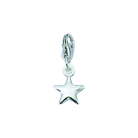 Stern Charms Anhänger Silber 925/-
