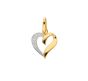 Herz Anhänger mit Zirkonia