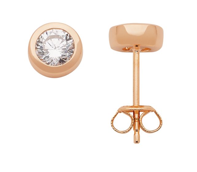 Zarge Sortiment Ohrstecker Silber 7 mm