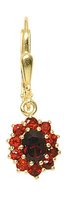 Ohrhänger mit Brisur