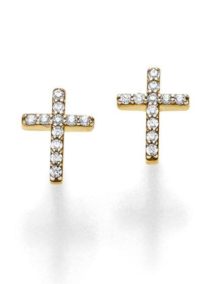 26-352 Kreuz Ohrstecker