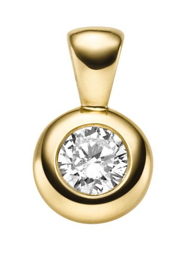 Brillant Anhänger 0,5 WSI, 8,6mm