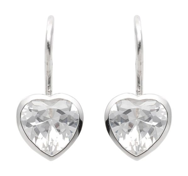 Herz - Ohrhänger mit Bügel
