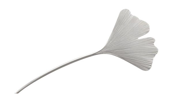 Ginkgoblatt - Brosche