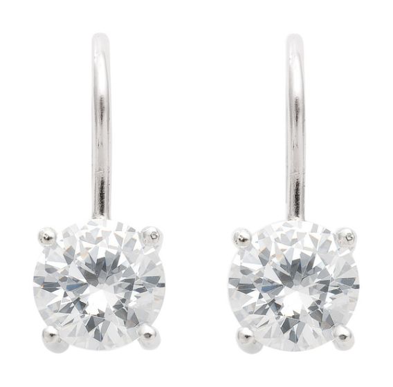 Krappenfassung - Ohrhänger mit Bügel