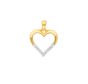 Herz Anhänger mit Zirkonia