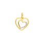 Herz Anhänger mit Zirkonia
