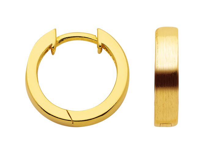 Sortiment Creolen Silber vergoldet