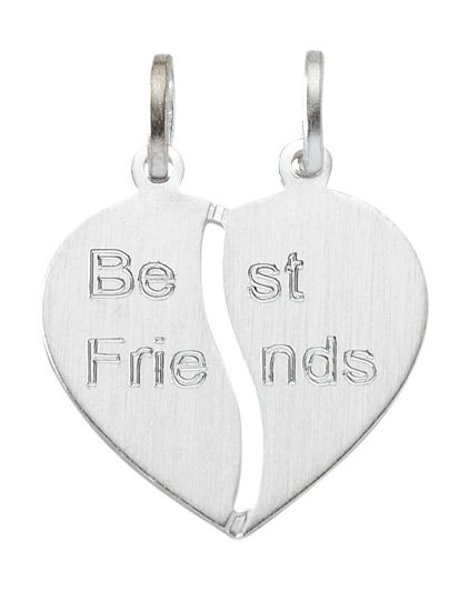Freundschafts Herzanhänger