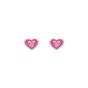 Herz Ohrstecker, lack