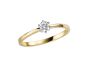 Solitär Ring mit Brillant 0,25 WSI, 4,4mm