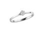 Solitär Ring mit Brillant 0,1 WSI, 3,6mm