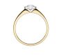 Solitärring mit Brillant 0,15 WSI, 5,8mm