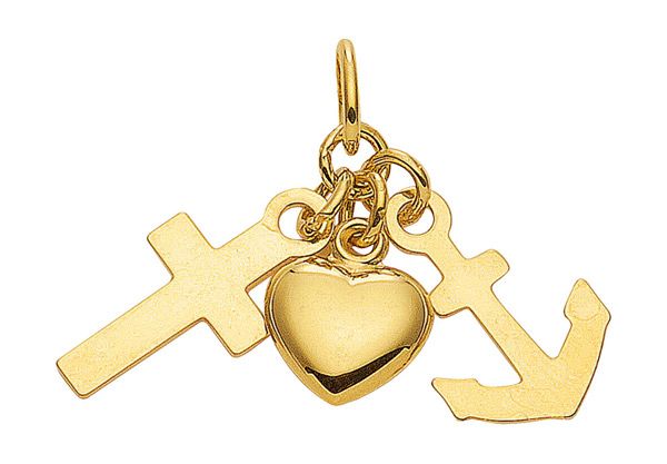 Glaube-Liebe-Hoffnung - Kettenanhänger