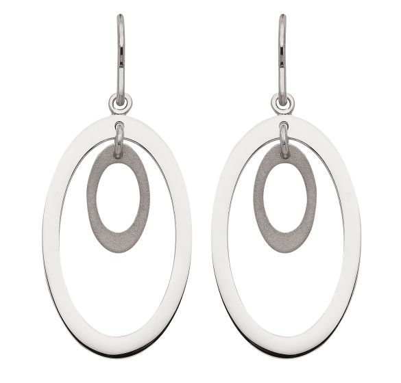 Ohrhänger mit Bügel Silber