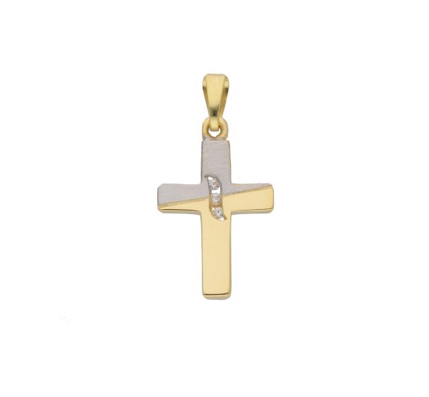 Kreuzanhänger 12,1 x 17,5 mm