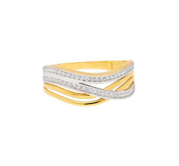 Damenring mit Zirkonia