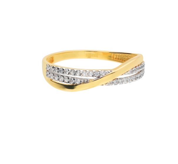 Damenring mit Zirkonia