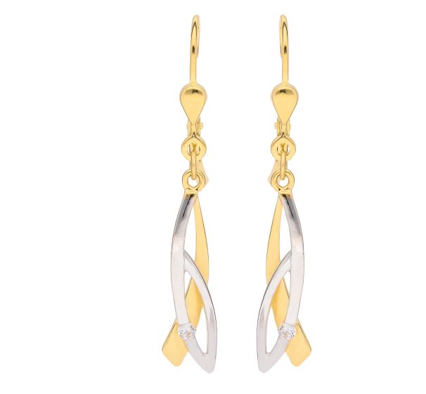 Ohrhänger mit Zirkonia