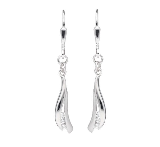 Ohrhänger mit Zirkonia