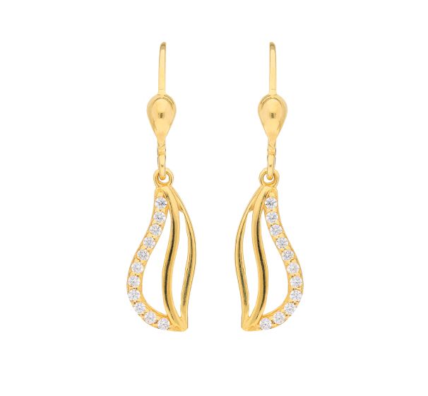 Ohrhänger mit Zirkonia