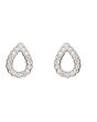 Ohrstecker Tropfen mit Zirkonia
