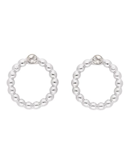 Ohrstecker 10,8 mm mit Zirkonia