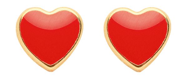 Herz - Ohrstecker