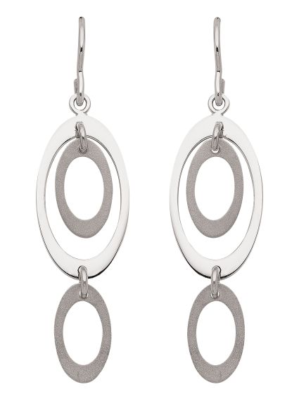 Ohrhänger mit Bügel Silber