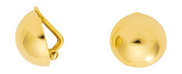 Halbkugel - Ohrclips