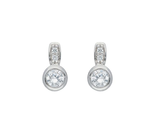 Ohrstecker mit Zirkonia