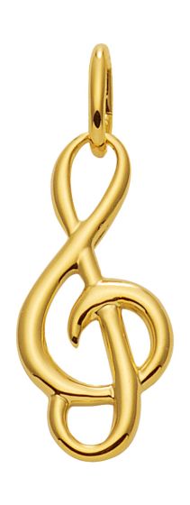 Notenschlüssel - Kettenanhänger