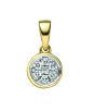 Diamant Anhänger 6mm, 0,06 WPI