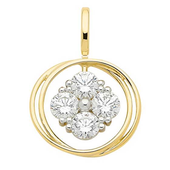 Anhänger mit Zirkonia