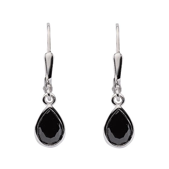 Ohrhänger mit Brisur