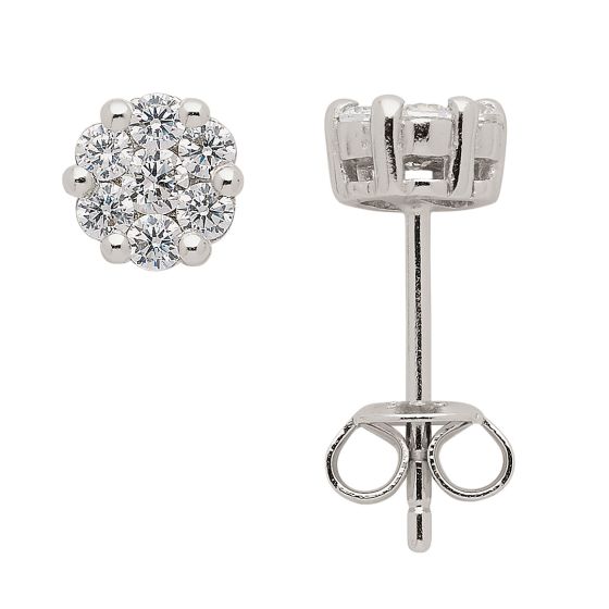 Ohrstecker mit Zirkonia