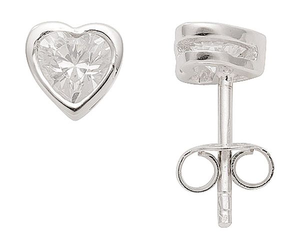 Herz - Ohrstecker