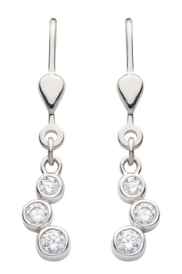 Ohrhänger mit Zirkonia