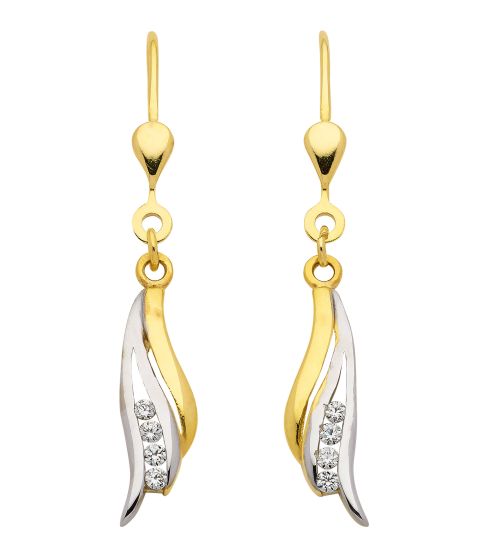 Ohrhänger mit Zirkonia