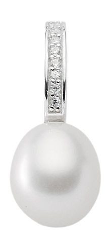 Zirkonia und Süßwasserperle Sortiment Einhänger