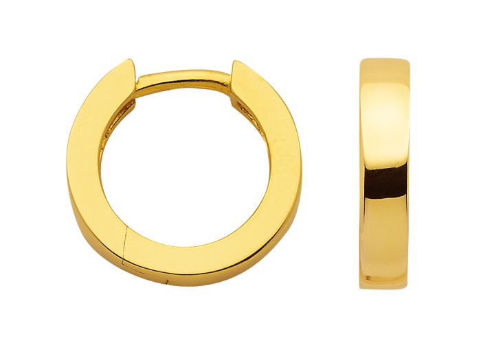 Sortiment Creolen Silber vergoldet