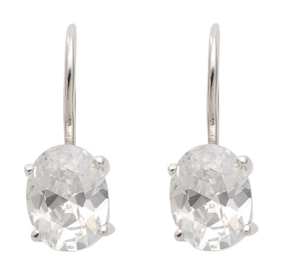 Krappenfassung - Ohrhänger mit Bügel