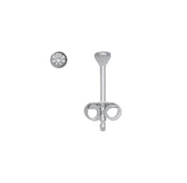Ohrstecker - rund 2 mm