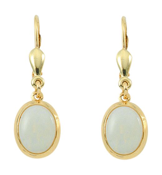 Ohrhänger mit Brisur