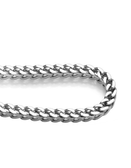 Doppelpanzerarmband Edelstahl