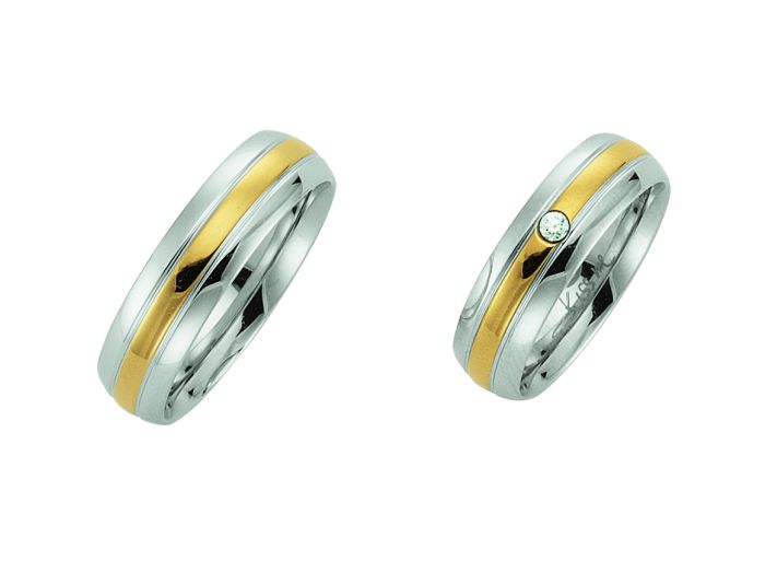 Freundschaftsring Edelstahl