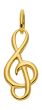 Notenschlüssel - Kettenanhänger