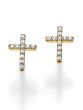 26-352 Kreuz Ohrstecker
