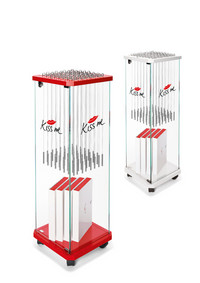 Kiss me Ringe Vitrine